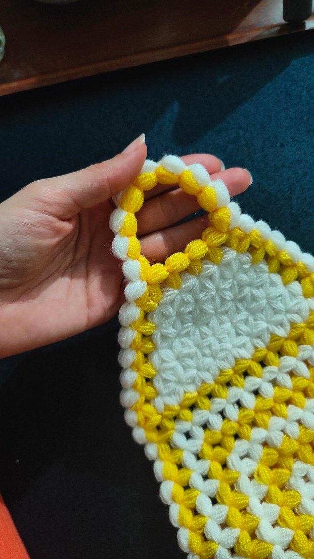 Sarı Beyaz Renkli Banyo Lifi - Görsel 2