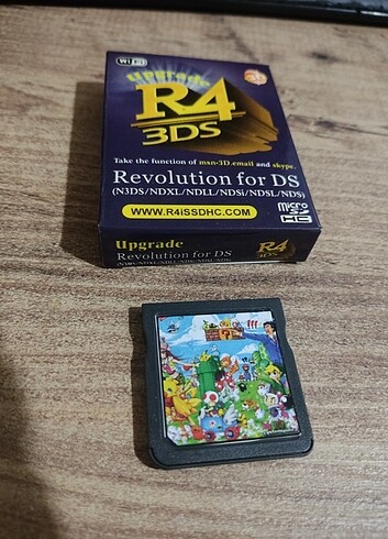 R4 Kart Nintendo Ds Lite Softmod Oyun