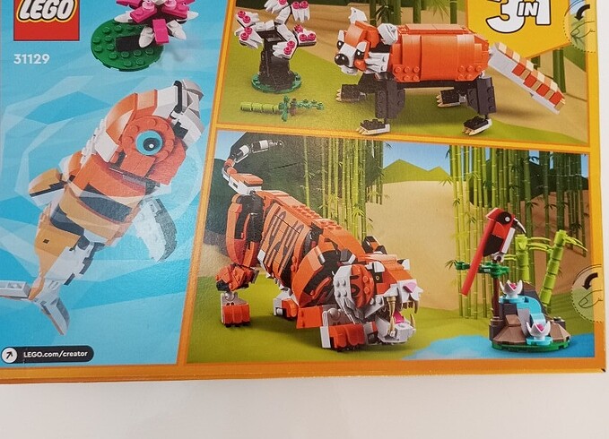  Beden Lego Muhteşem Kaplan 