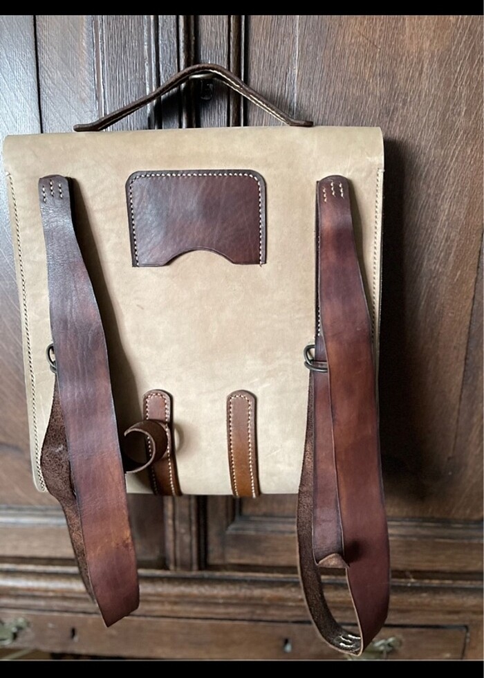 El yapımı gerçek deri - Görsel 3