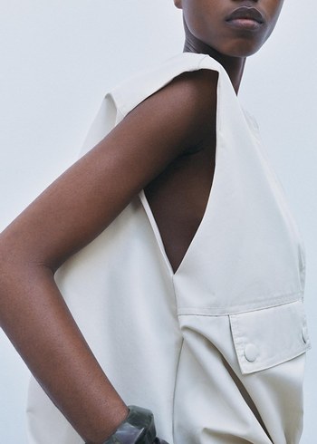 xs Beden Zara oversize yelek