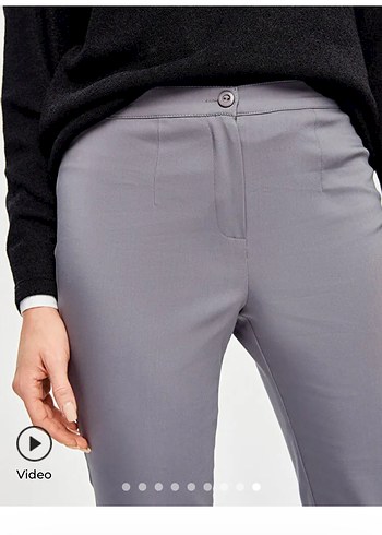 Faik Sönmez Kumaş Kadın Pantolon - Görsel 3