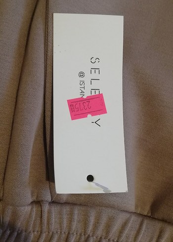 Bej Fermuarlı  Eşofman Altı - Görsel 2