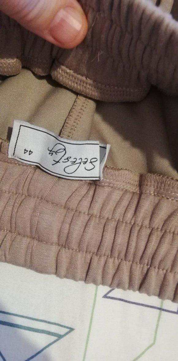 Bej Fermuarlı  Eşofman Altı - Görsel 3