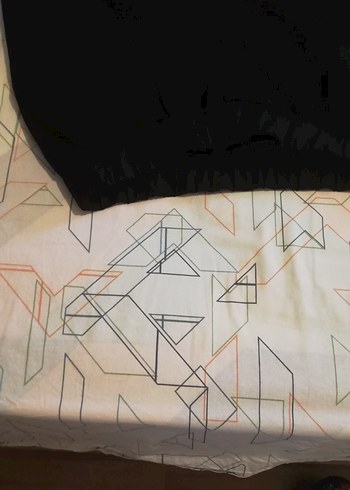 Siyah Parlak İşlemeli Kadın Kumaş Pantolon - Görsel 3