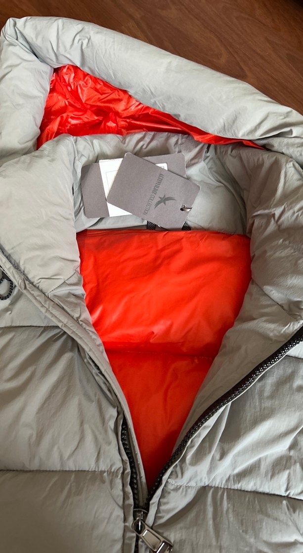 Gri erkek mont - Görsel 2