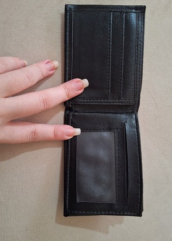 Minimalist Siyah Erkek Cüzdanı - Görsel 2