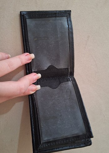 Minimalist Siyah Erkek Cüzdanı - Görsel 3