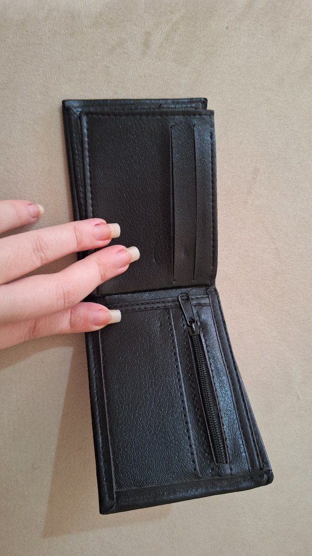 Minimalist Siyah Erkek Cüzdanı - Görsel 4