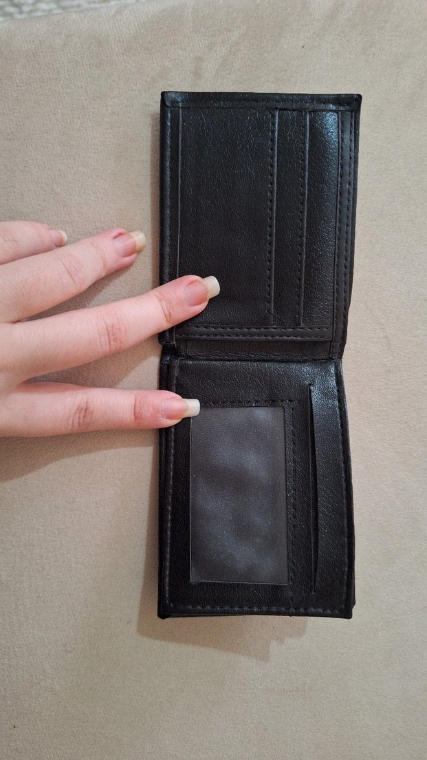 Minimalist Siyah Erkek Cüzdanı - Görsel 2