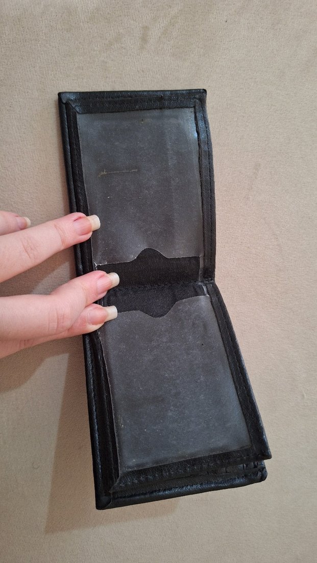 Minimalist Siyah Erkek Cüzdanı - Görsel 3