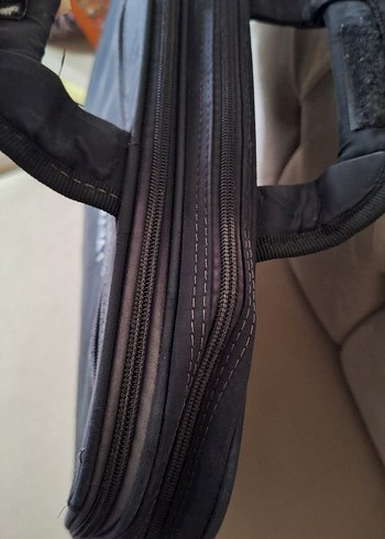 Siyah Ofis Laptop Çantası - Görsel 3