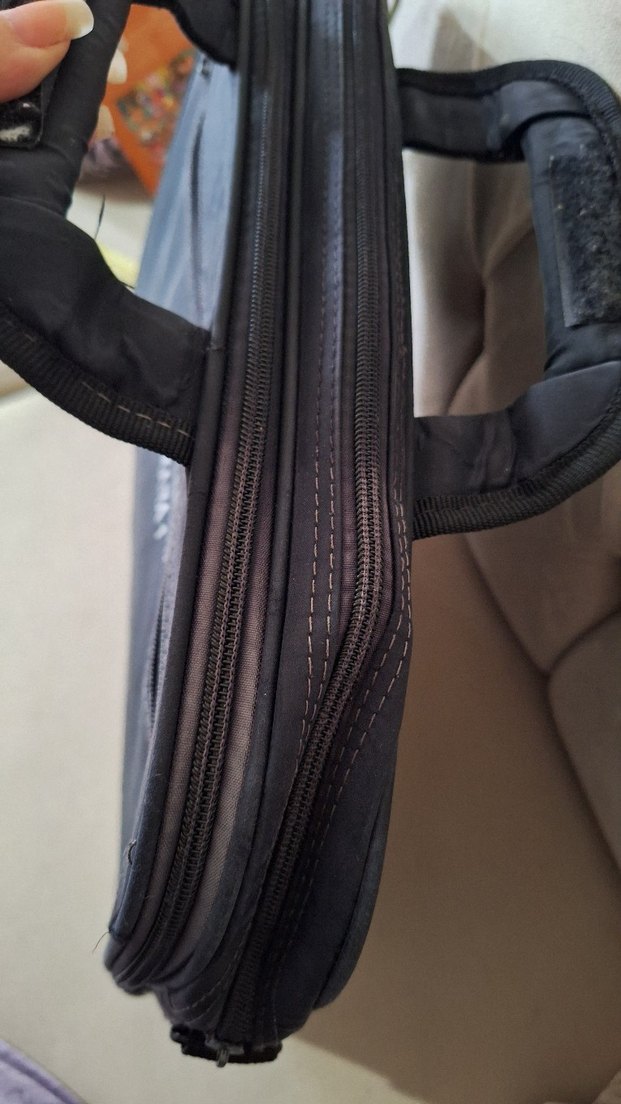 Siyah Ofis Laptop Çantası - Görsel 3