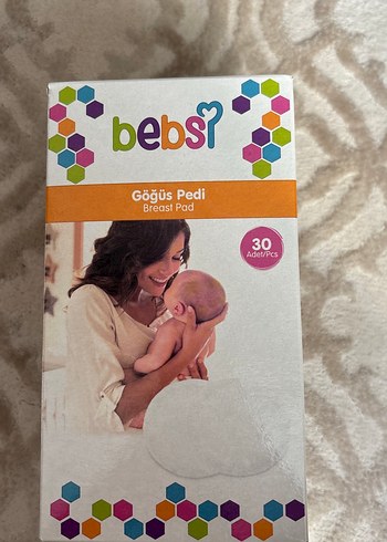 30'lu Bebst Göğüs Pedi - Bej