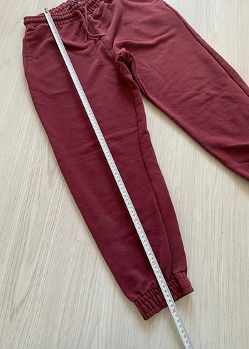 s Beden bordo Renk Bordo Rahat Kesim Kadın Eşofman Altı