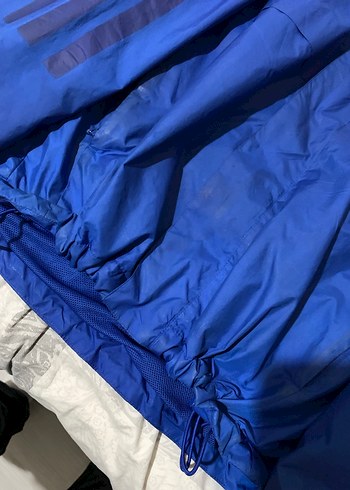 Mavi Adidas Rüzgarlık Mont - Görsel 5