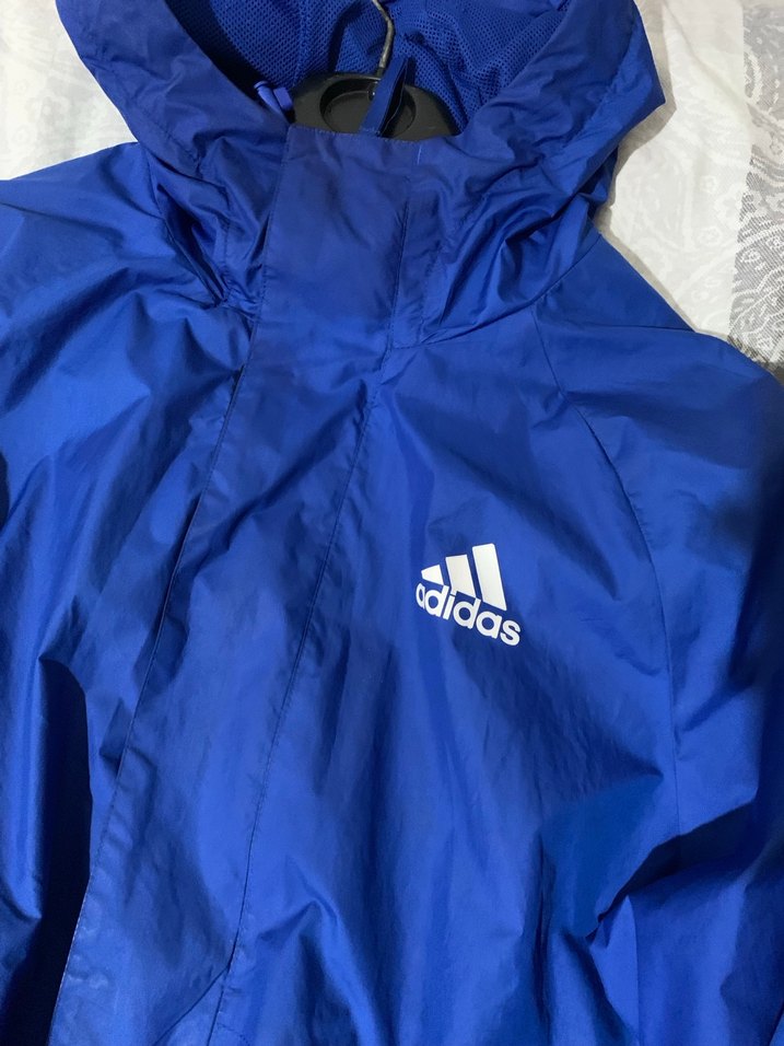 Mavi Adidas Rüzgarlık Mont - Görsel 3