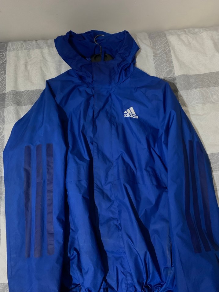 Mavi Adidas Rüzgarlık Mont - Görsel 2