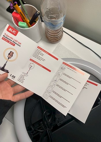 LIGHT Y3 Selfie Çubuğu ve Tripod boyu 1.66 - Görsel 9