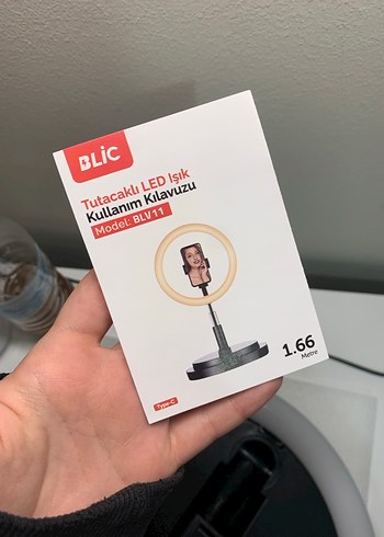 LIGHT Y3 Selfie Çubuğu ve Tripod boyu 1.66 - Görsel 8