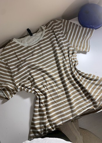 Çizgili T shirt