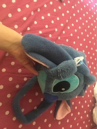 Beden mavi Renk Lilo ve stitch çapraz çanta