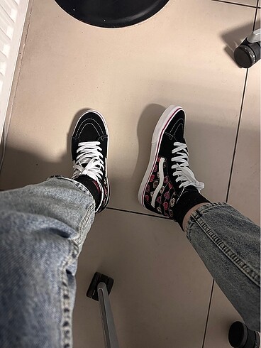 38 Beden Orjinal vans ayakkabı 1 kez giyildi