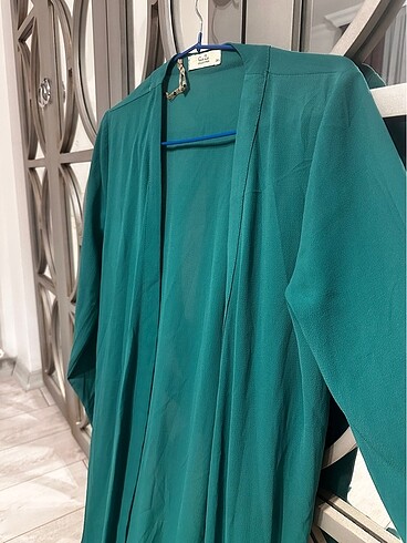 38 Beden Yeşil kimono ferace