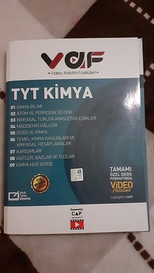 tyt kimya konu anlatımı