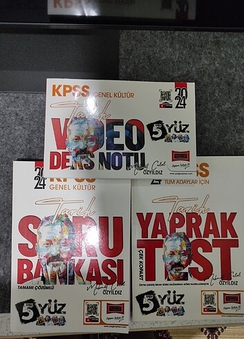 MEHMET CELAL ÖZYILDIZ KPSS TARİH 2024