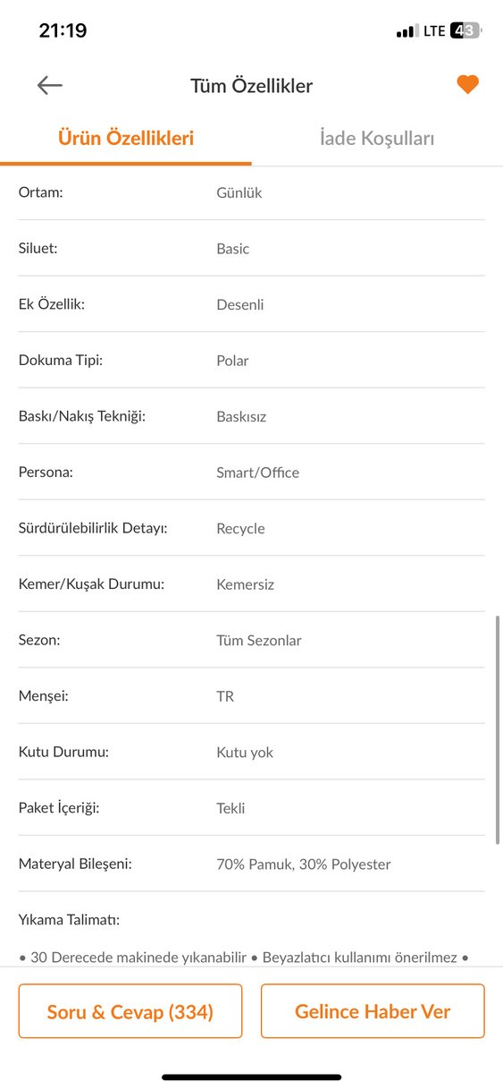 Happiness İstanbul Mavi gömlek - Görsel 5