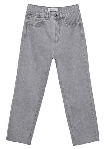 D96 crop straight fit jean