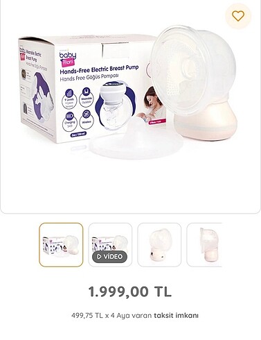 Baby mom gögüs pompası