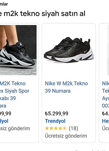 Nike m2k tekno modeli