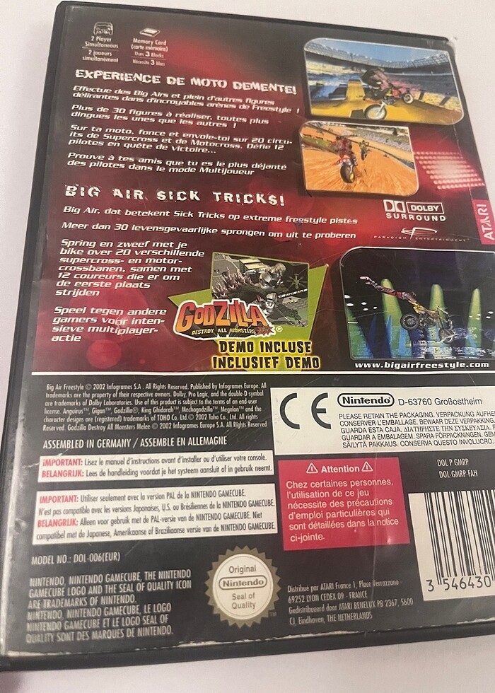 GAMECUBE , BIG AIR FREESTYLE - Görsel 5