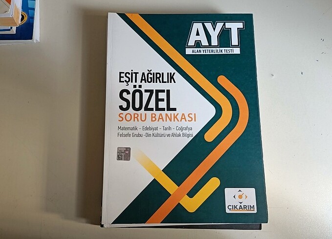 Çıkarım yayınları ayt soru bankası