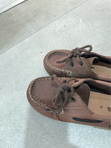 26 Beden kahverengi Renk Loafer