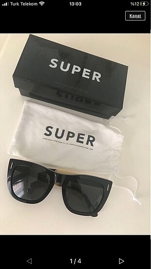 Super güneş gözlüğü
