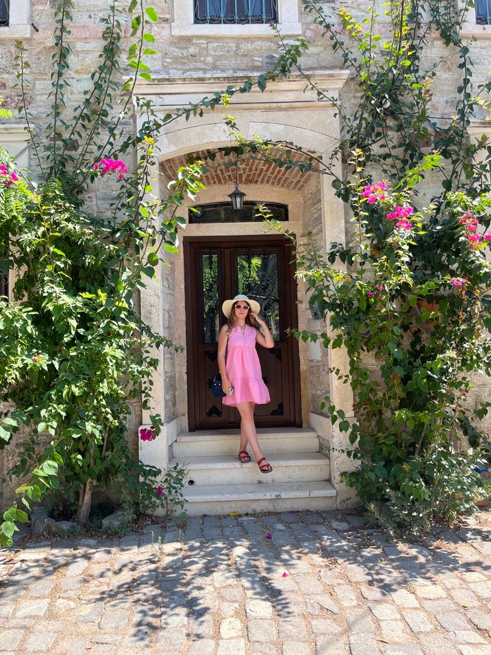 Pembe  Elbise - Görsel 2