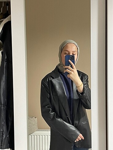 Harika Deri blazer ceket????