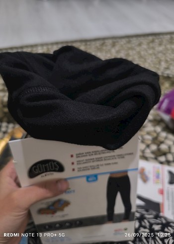 8 Yaş Beden Erkek Çocuk Siyah Termal Tayt, kız çocuk siyah termal tayt