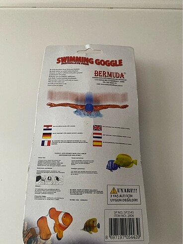 Çocuk yüzücü gözlüğü - Görsel 3