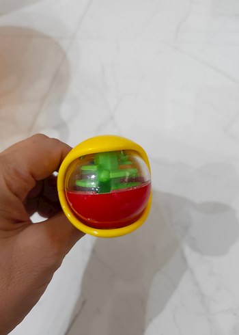 Fisher Price Sarı Diş Kaşıyıcı ve Çıngırak