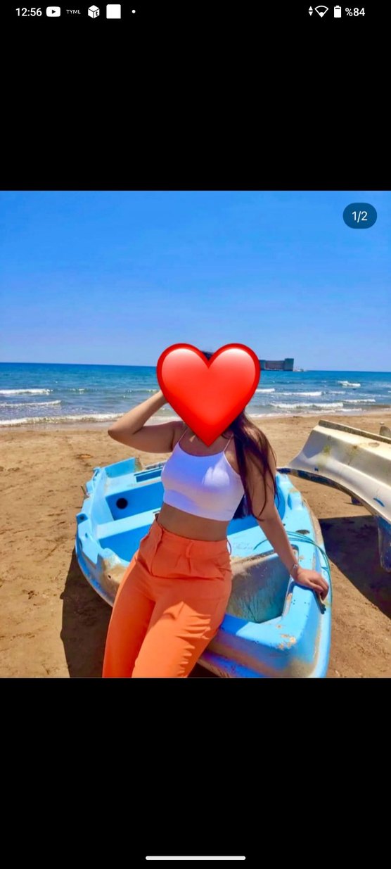 Turuncu Kadın Kumaş Pantolon - Görsel 4