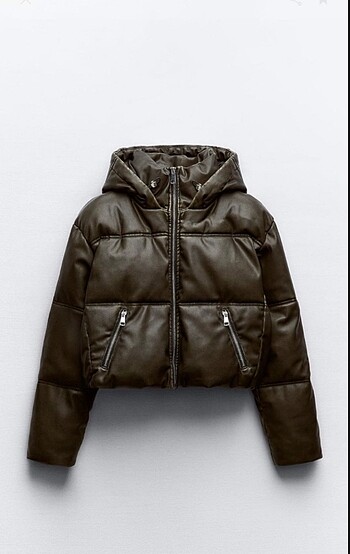 Zara Zara deri şişme mont