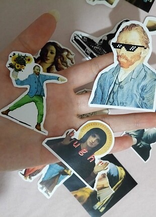 universal Beden ten rengi Renk eğlenceli sanat sticker 