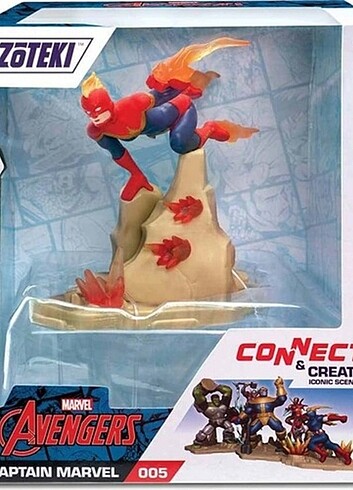 Zoteki Kaptan Marvel Figür