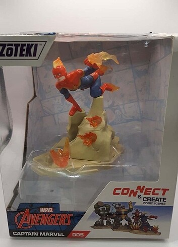  Beden Zoteki Kaptan Marvel Figür