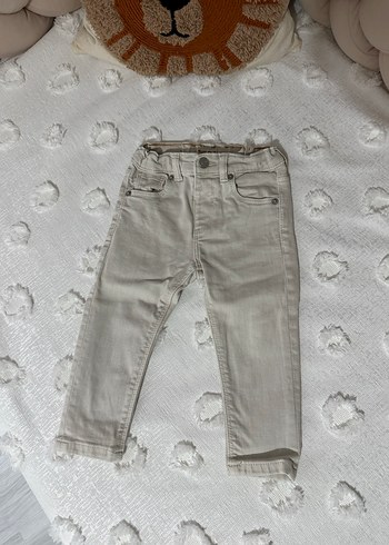 Zara Bej Erkek Çocuk Denim Pantolon