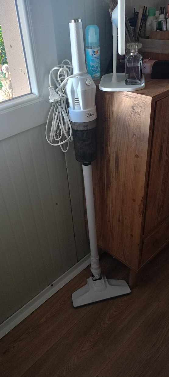 Kiwi KVC-4108 Beyaz Dikey Elektrikli Süpürge - Görsel 5